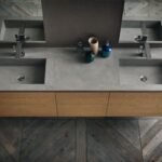 anta legno - doppio lavabo - arredo bagno De Riso Arredamenti (16)